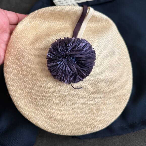 Vintage R-Gee Originals Navy Blue Sailor Suit Outfit With Hat Size 5 - Picture 7 of 8